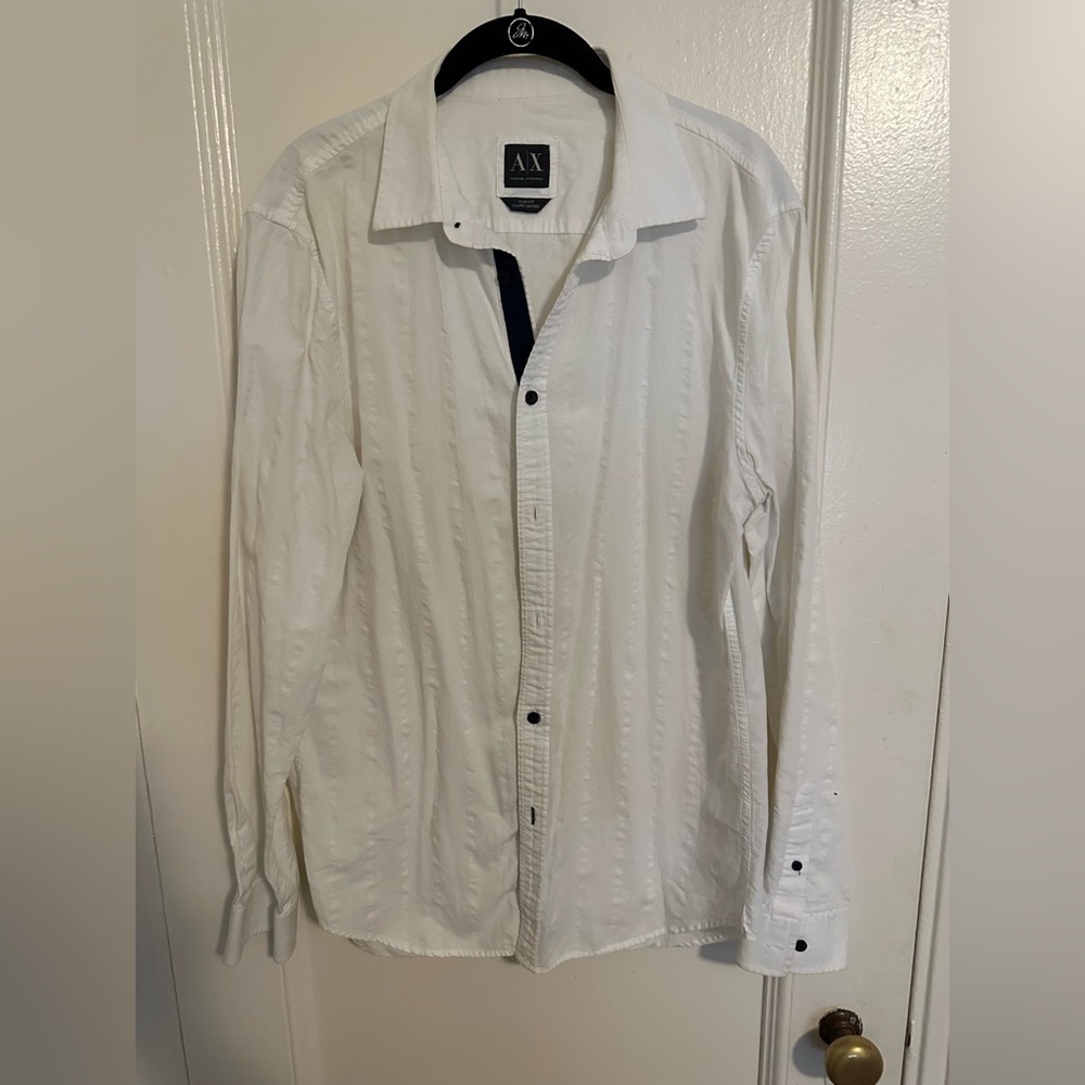 Men’s Armani Exchange Button-Down - L Slim Fit